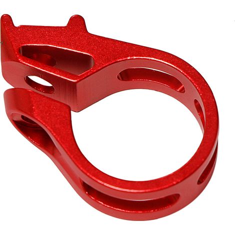 Pièce de rechange pour anneau de serrage à doigt, anneau de retenue, anneau de faisceau pour X7 X9 X0 XX XO1 XX1 (rouge, sans vis) (1/5)
