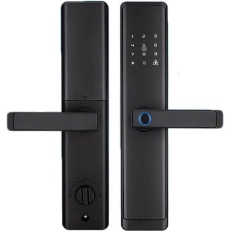 Serrure de Porte à Clavier numérique électronique, Serrure Intelligente, Fonctionne avec télécommande(30 240) (1/5)