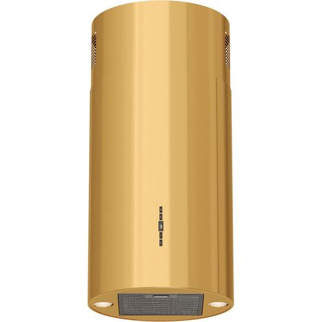 Hotte tiroir Maan Elba 2 W 31 cm – Acier or – Moteur puissant 120-300 m³/h – Contrôle électronique avec télécommande