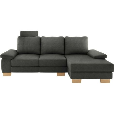 Sofá rinconero Lincoln 182, Barrel 97, Función de descanso, Almacenaje, 255x155x89cm, 0