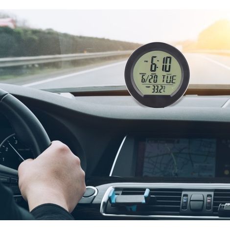 Nouveau thermomètre-horloge intelligent entièrement automatique à énergie solaire (1/5)