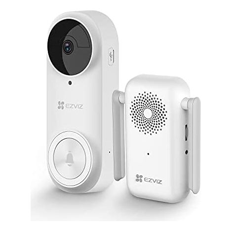 ezviz DB2 Kit Campanello Telecamera 2K Bianco Esterno (1/5)
