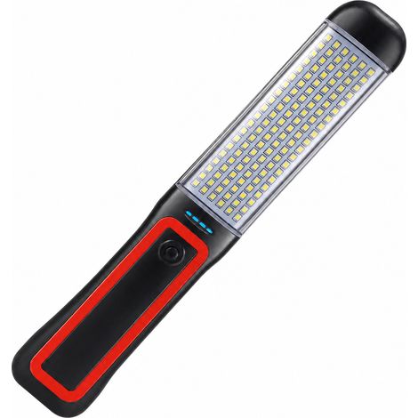 Lámpara de Taller 2 Piezas LED Magnética Roja para Coche (1/5)