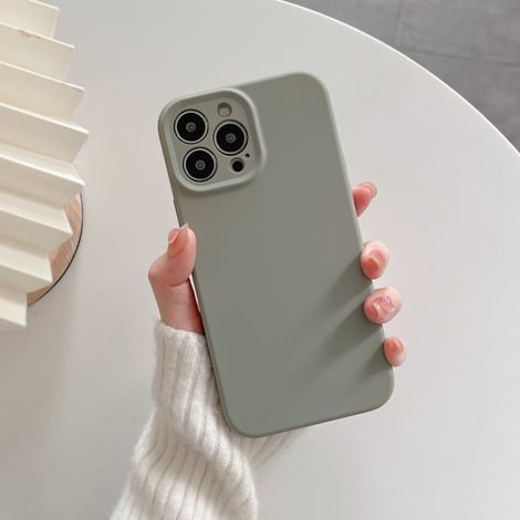 Coque pour iPhone (Vert Cuivre (Magnétique), Apple 16), en silicone liquide, résistante aux chutes, avec connexion magnétique MagSafe