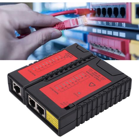 Détecteur de Câble Réseau Portable NF-468 pour Téléphone et Ordinateur