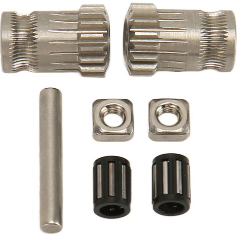 7-teiliges Set Doppelantrieb-Extruderzahnräder aus Edelstahl für 3D-Drucker als Ersatzteil (1/5)
