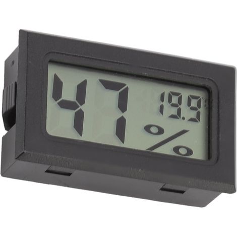 Thermomètre-hygromètre électronique, thermomètre pour boîte à cigares, indicateur d'humidité pour armoire à cigares (1/5)