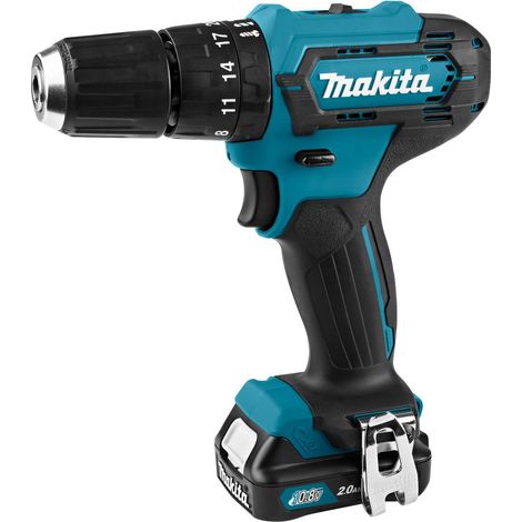 Trapano con percussione 12V Makita 30nm con batterie HP333DSAJ