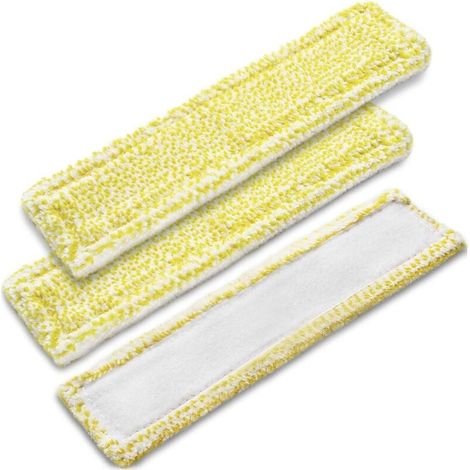 3-Pack Microfiber Replacement Cloths - For Kärcher WV2 WV5 Premium Plus Window Vacuum Cleaners (1/5)