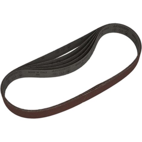 Sealey 25 x 762mm Sanding Belt 80Grit - Pack of 5 SB0021