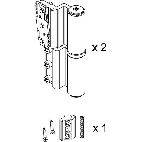 00927-500 PAUM XLR PORTE NOIRE 1 SACHET ACC SI 2 SACHETS PAUM. CDÉ