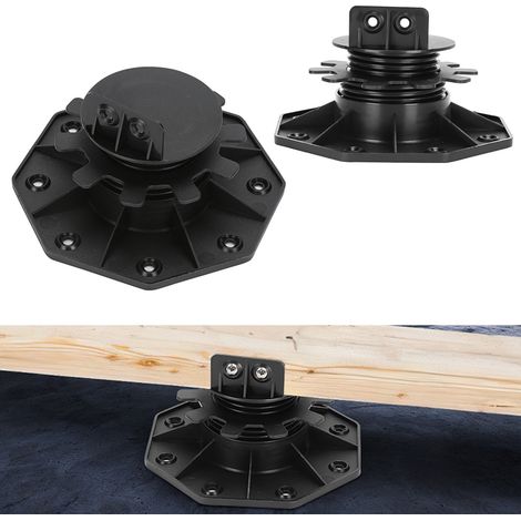 SWANEW Piede d'appoggio 30-60 mm 10 pezzo per terrazza a piastrelle o pavimento