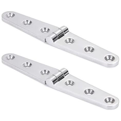 152×30×20mm Charnières de meuble polies par miroir de charnière de porte d'acier inoxydable pour le Charnières bateau marin (1/4)