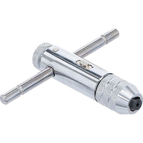 Porte taraud standard a cliquet de m3 à m 10 80 mm tourne gauche