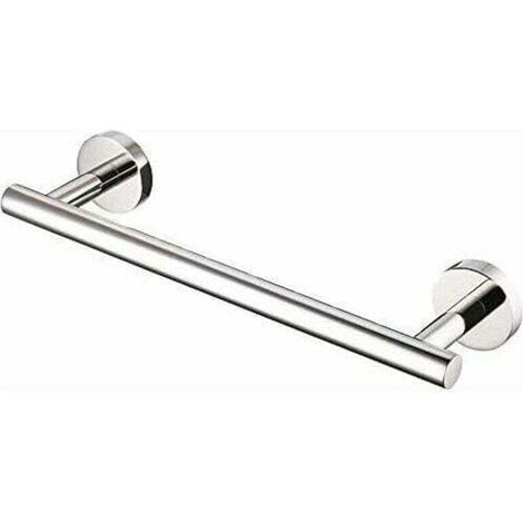Portasciugamani da parete per bagno, in acciaio inox SUS 304, 30 cm, lucido, modello A2000S30DG (1/3)