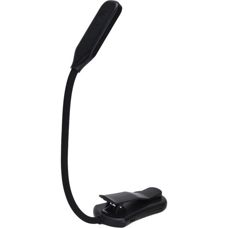 LED-Buchlampe mit USB-Ladefunktion, 3 Helligkeitsstufen, Augenschutz, tragbare Schreibtischlampe (1/5)