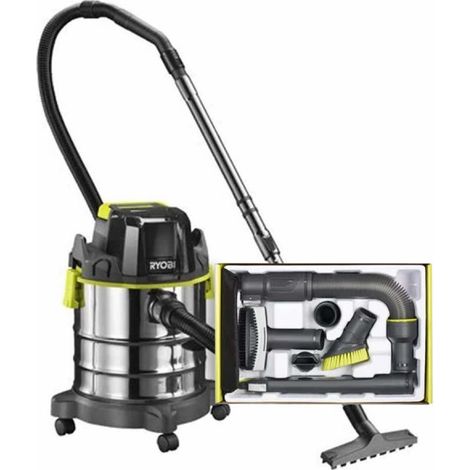 Pack RYOBI Wet and dry hoover 18V One Plus - senza batteria e caricatore R18WDV-0 - 6 accessori per la pulizia dell'auto (1/5)