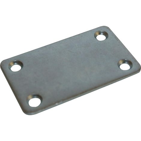 Plaque de fixation entraxe 32mm zingué B250 - ETABLISSEMENT ROBERT LUDMANN