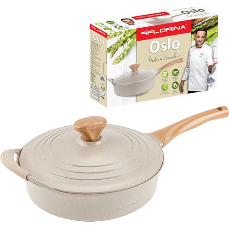Florina Oslo sartén alta aluminio 28 cm