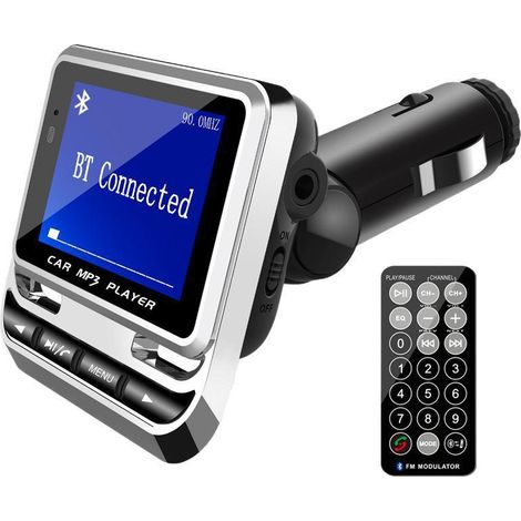 Autoradio mit Bluetooth, FM-Transmitter und großem Display kann USB-Sticks und MP3-Player im Auto abspielen. (1/3)