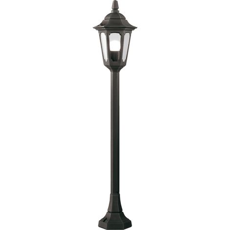 Lampada da esterno Candelabro Lampada da terra Lampada da giardino H 95 cm Lanterna nera