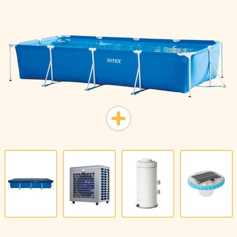 Intex Piscine Tubulaire Rectangulaire - 450x220x84 cm - 5-pièces S1 (1/5)