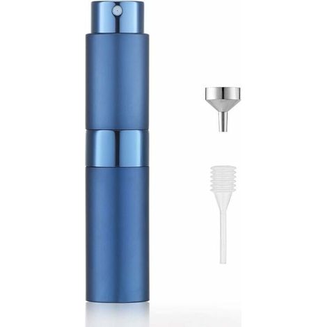 8ml Vaporisateur Vide de Sac Rechargeable, Atomiseur Parfum, Recharge Spray Flacon de Parfum, Pulverisateur Voyage (Bleu) (1/5)