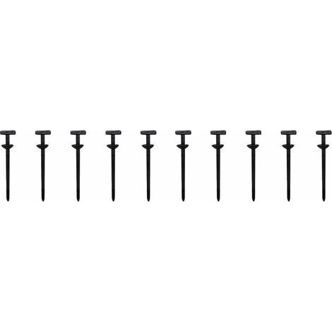 Lot de 10 boucles d'attache de câble en nylon, outils de réparation automobile, support autobloquant pour fixer les garde-boues, protections moteur (1/5)