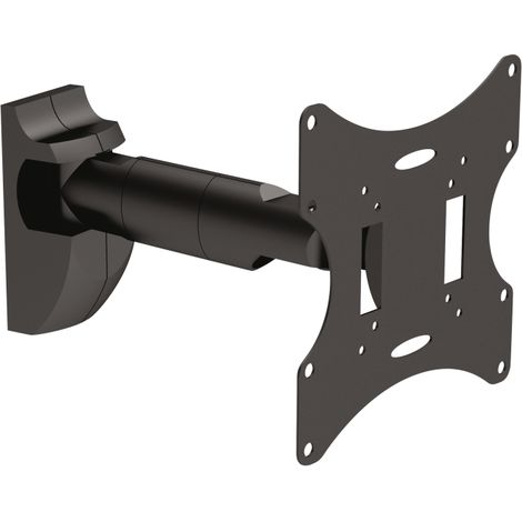 Support mural pour téléviseur de 23" à 42" réglable jusqu'à 30 kg, vis incluses. ROBUSTE (1/2)