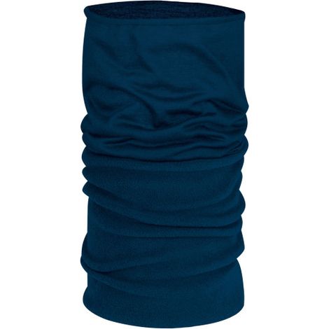 Braga de cuello tubular larga, tejido micro-polar con perchado anti-pilling VALENTO JERRY Adulto Azul marino orión