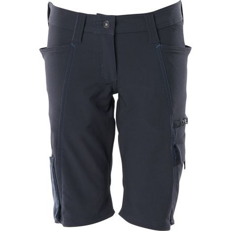 Mascot MASCOT® ACCELERATE Handwerkershorts Shorts, Damenpassform, Pearl, Stretch Gr. 44 schwarzblau (1/5)