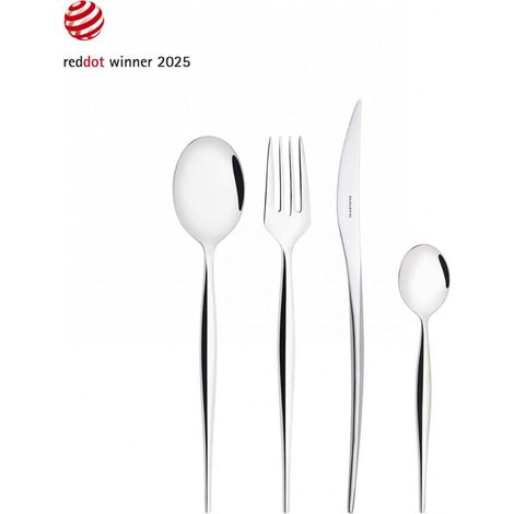 NATURA, Posate Set 24 Pz, Scatola Finestra, Casa Bugatti