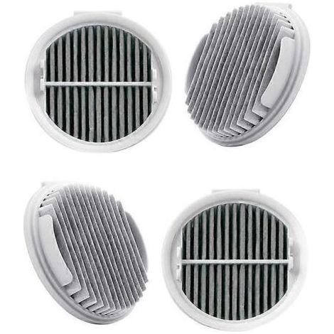 Lot de 4 filtres HEPA de rechange pour aspirateur à main intelligent sans fil Xiaomi Roidmi F8 - Filtres HEPA efficaces - Pièces détachées Xcqlx01Rm (1/5)