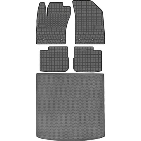 Fiat Tipo Kombi desde 02.2017 SET - Alfombrillas de goma para coche + alfombrilla para maletero
