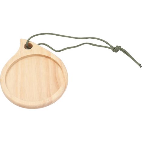 Planche à découper en bois pour camping, plateau à fruits, plat apéro, assiette snack, lot multifonction (1/5)
