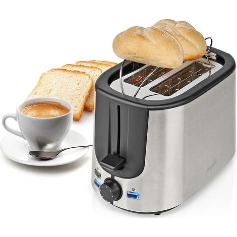 Tostapane nedis kabt300eal 1000W 2 fette (1/3)