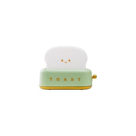 Veilleuse, grille-pain, rechargeable, vert/blanc (1/5)