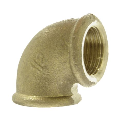 Codo fabricado en latón h-h 3/8” 38200 (1/2)