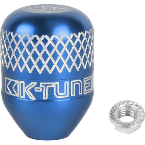 Universal car modification mesh shift knob, engraved shift knob, shift lever - blue (1/4)