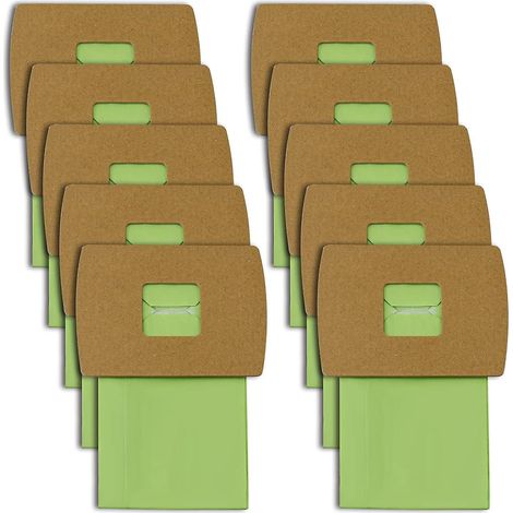 10 sacchetti di ricambio per aspirapolvere a traino compatti Oreck XL Buster B (tipo BB) modelli BB180, BB280, BB850 e BB870, compatibili con i modelli PKBB12DW e BB.-AquaForge (1/5)