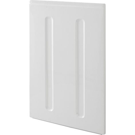 Pannello laterale 62x86 sagomato per vasca con apertura interna dx e sx (1/3)