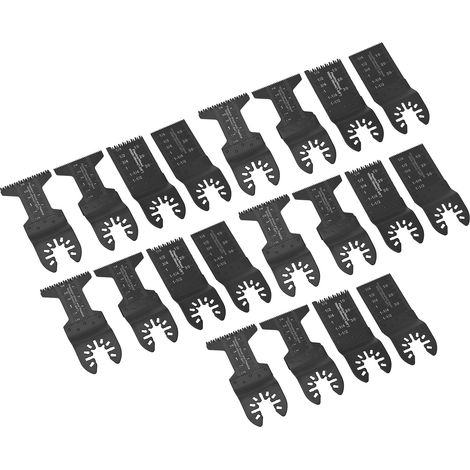 5er-Set Multitool-Sägeblätter aus hochkohlenstoffhaltigem Stahl für präzise und saubere Schnitte, oszillierende Sägeblätter für BOSCH (1/5)