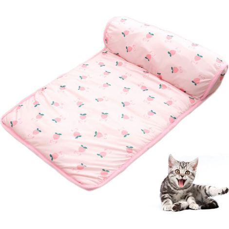 Tapis rafraîchissant pour chien et chat - Matelas de sol frais en été pour animaux de compagnie