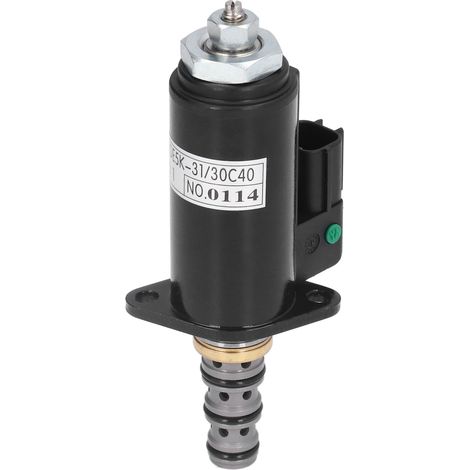 Pompe hydraulique à solénoïde en aluminium pour pelle Kobelco SK200-6 SK230-6 - Valve YN35V00019F1 (1/5)