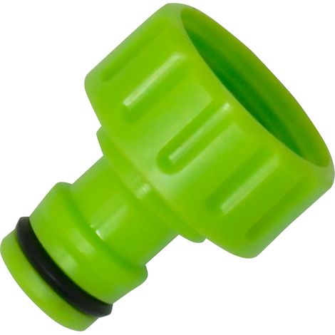 Dapetz ® 3/4" Garden Watering Water Hose Pipe Tap Plastic Connector Adaptor Fitting ABS Plastic Hose Pipe Repair Tap Adaptor For Fit Garden Water Hose Faucet Car Garden Wash Tool (1/5)