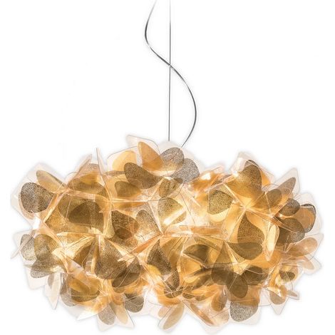 [GEBRAUCHT] Slamp Hängeleuchte Clizia Mama Non Mama Hängelampe Deckenlampe ø53cm Gold/K299 B-Ware
