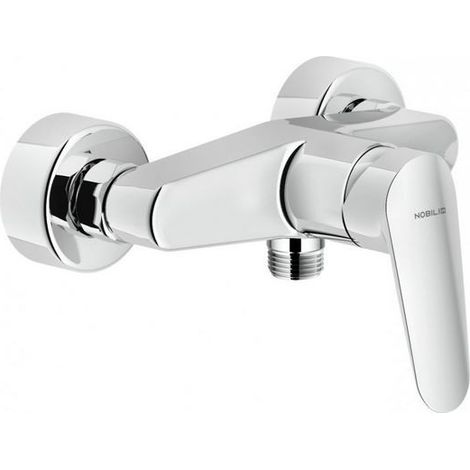 Miscelatore monocomando doccia esterno 42 mm in ottone cromato - Nobili Hof