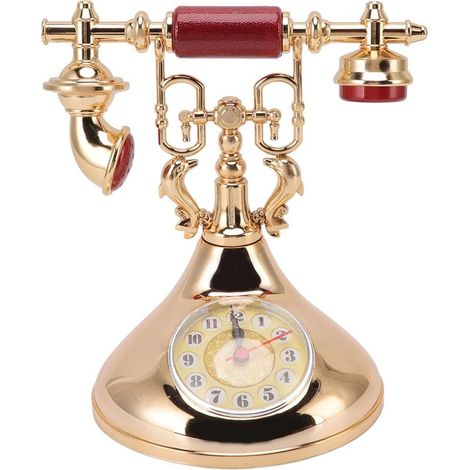 Alarm phones Vintage, Unique, elegant, hour precise, decoration of bedside, for the home, the coffee and the desk, YF020 2 (1/5)