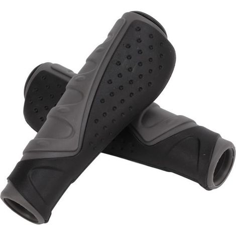 Poignées de guidon de vélo ergonomiques AKOZON pour VTT - Confortables et antidérapantes - Diamètre 22,2 mm