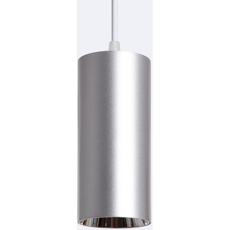 Lampada a Sospensione LED 30W Alluminio Misoh (2700K - 4000K - 6000K) 38º Bianco - Argento CCT (1/5)